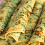 Tortitas saladas de eneldo y queso