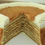 Pastel de miel ruso