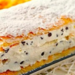 Milhojas con ricotta: la receta de un postre quebradizo y atractivo