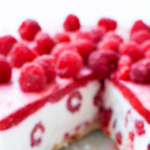 TARTA DE QUESO BAJKA – FRÍA CON FRAMBUESAS