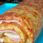 Rollito de patatas estilo raclette