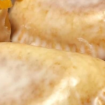 PIES DE MANZANA FRITA o MELOCOTÓN